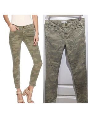 Current/Elliott | Stiletto Skinny Jeans in Army Camo
